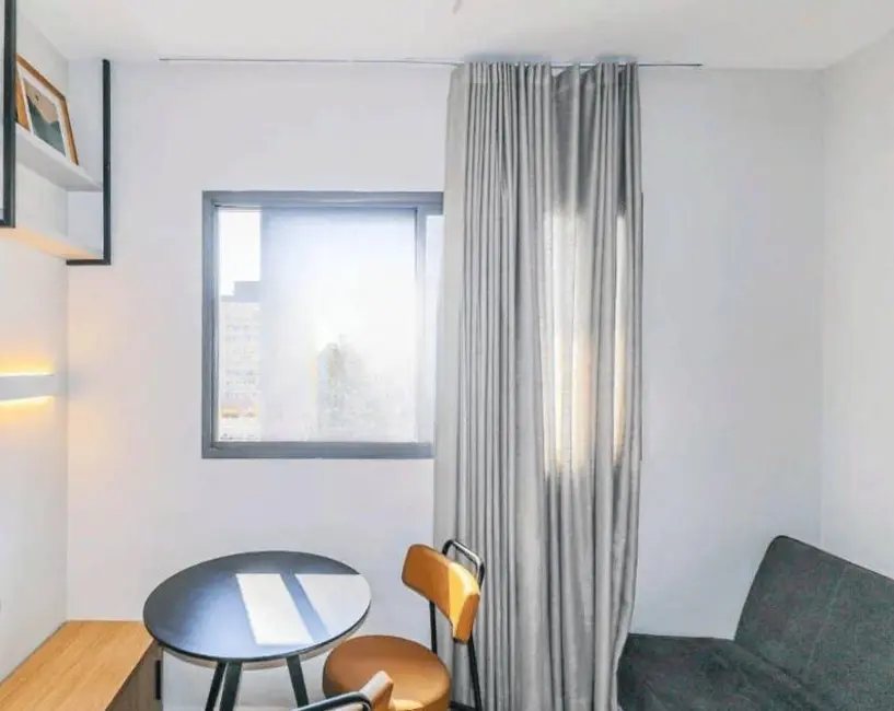Apartamento com 1 quarto à venda, 28m2 em Chácara Santo Antônio (Zona Sul), São Paulo - SP - imagem 4 Foto 4 de Apartamento com 1 quarto à venda, 28m2 em Chácara Santo Antônio (Zona Sul), São Paulo - SP
