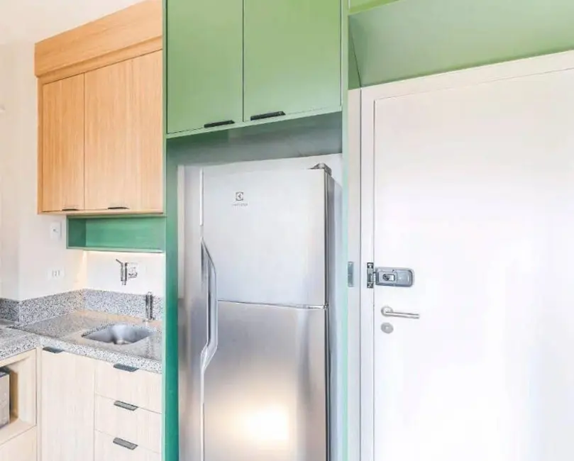 Apartamento com 1 quarto à venda, 28m2 em Chácara Santo Antônio (Zona Sul), São Paulo - SP - imagem 5 Foto 5 de Apartamento com 1 quarto à venda, 28m2 em Chácara Santo Antônio (Zona Sul), São Paulo - SP