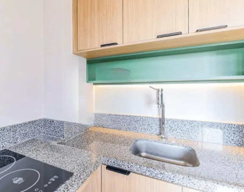 Apartamento com 1 quarto à venda, 28m2 em Chácara Santo Antônio (Zona Sul), São Paulo - SP - imagem 8 Foto 8 de Apartamento com 1 quarto à venda, 28m2 em Chácara Santo Antônio (Zona Sul), São Paulo - SP