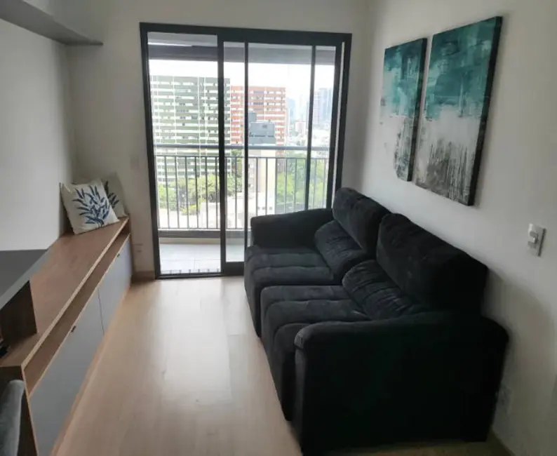 Foto 5 de Apartamento com 1 quarto para alugar, 33m2 em Santo Amaro, São Paulo - SP