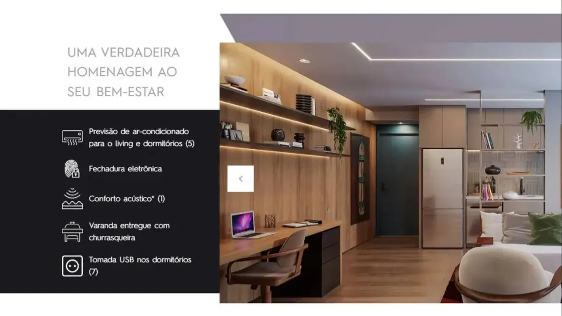Foto 2 de Apartamento com 2 quartos à venda, 60m2 em São Paulo - SP