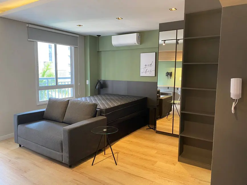 Foto 1 de Apartamento com 1 quarto à venda e para alugar, 31m2 em Pinheiros, São Paulo - SP