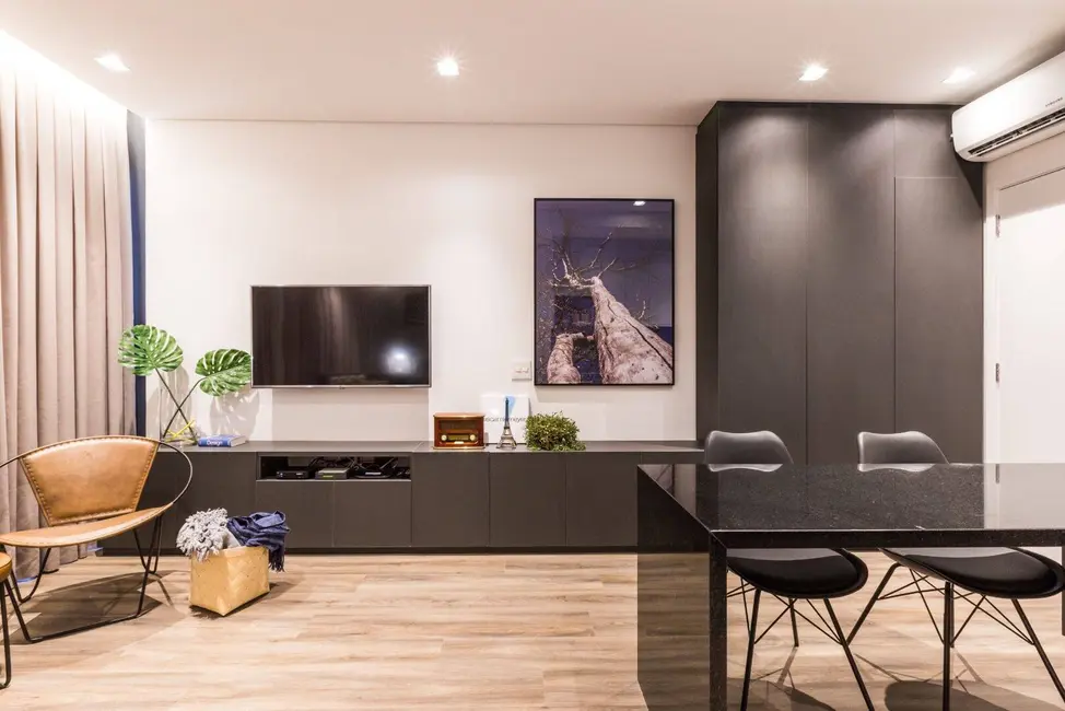 Apartamento com 1 quarto para alugar, 40m2 em Indianópolis, São Paulo - SP - imagem 1 Foto 1 de Apartamento com 1 quarto para alugar, 40m2 em Indianópolis, São Paulo - SP