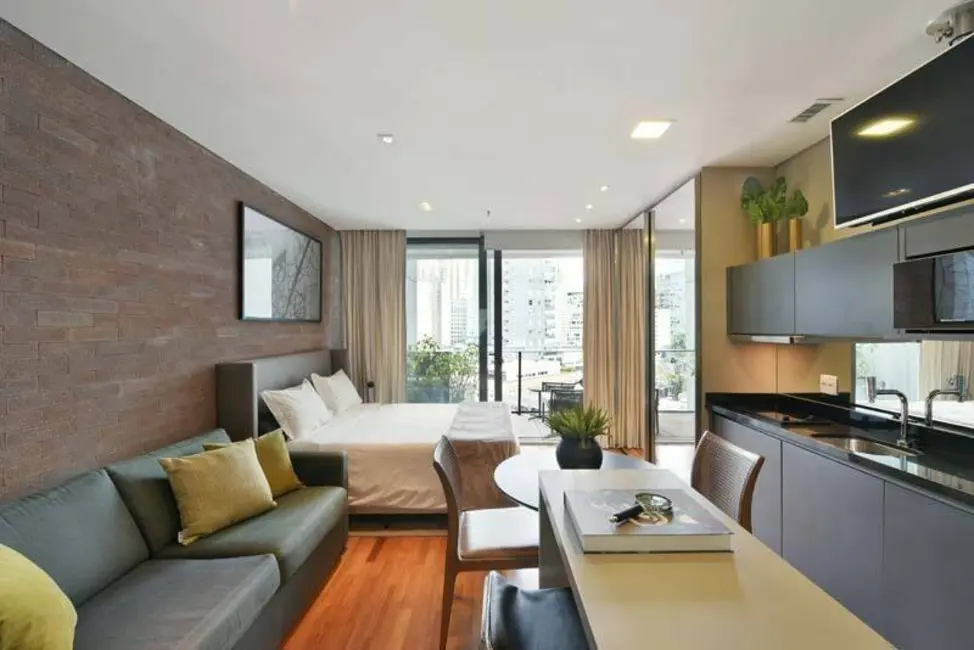Foto 2 de Apartamento com 1 quarto à venda, 35m2 em Vila Olímpia, São Paulo - SP
