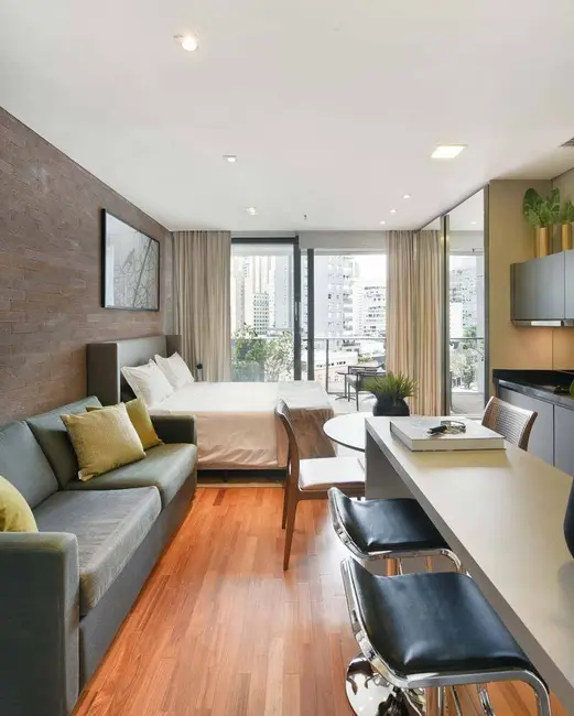 Foto 1 de Apartamento com 1 quarto à venda, 35m2 em Vila Olímpia, São Paulo - SP
