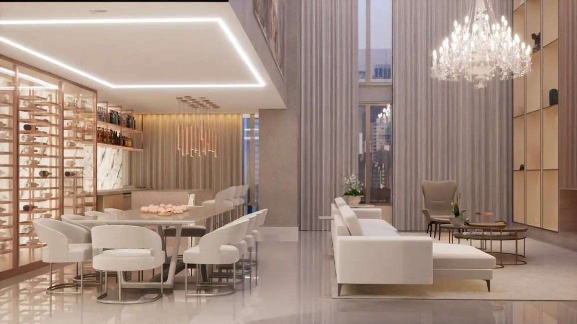 Apartamento com 4 quartos à venda, 300m2 em Vila Olímpia, São Paulo - SP - imagem 4 Foto 4 de Apartamento com 4 quartos à venda, 300m2 em Vila Olímpia, São Paulo - SP