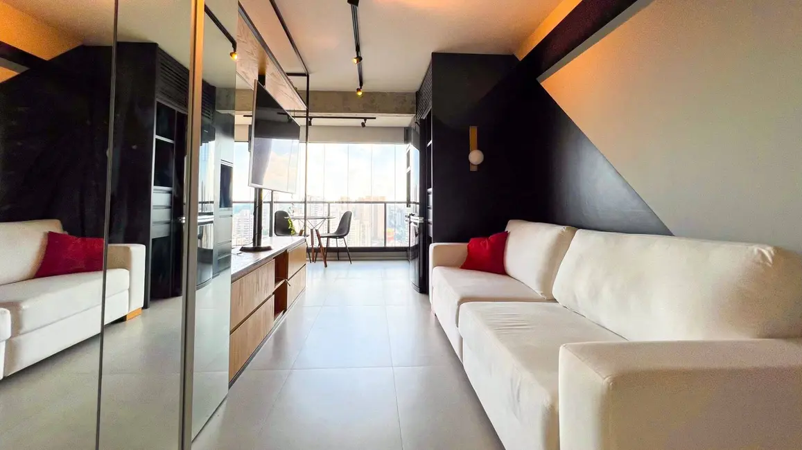 Apartamento com 1 quarto à venda, 39m2 em Campo Belo, São Paulo - SP - imagem 2 Foto 2 de Apartamento com 1 quarto à venda, 39m2 em Campo Belo, São Paulo - SP