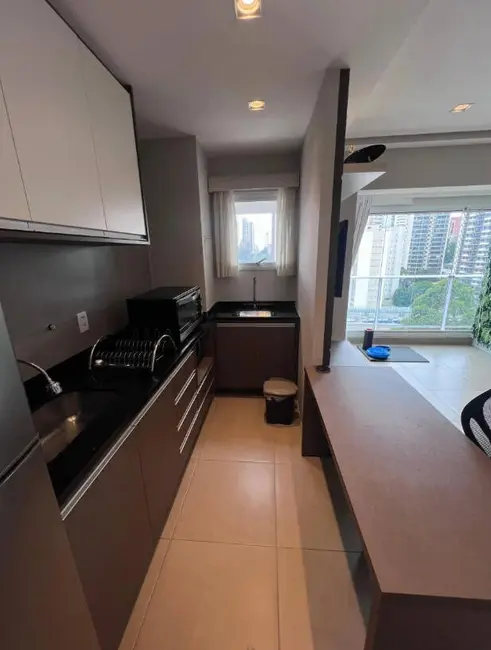 Foto 3 de Apartamento com 1 quarto para alugar, 37m2 em Brooklin Paulista, São Paulo - SP