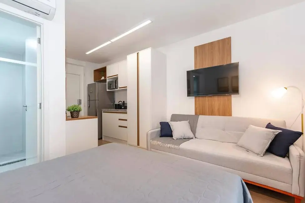 Foto 3 de Apartamento com 1 quarto à venda, 26m2 em Santo Amaro, São Paulo - SP