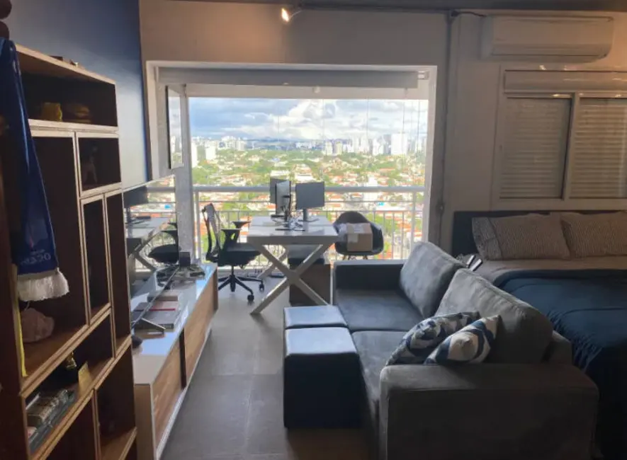 Foto 9 de Apartamento com 1 quarto à venda e para alugar em Brooklin Paulista, São Paulo - SP
