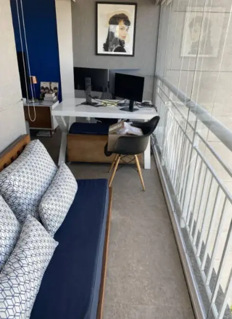 Foto 6 de Apartamento com 1 quarto à venda e para alugar em Brooklin Paulista, São Paulo - SP