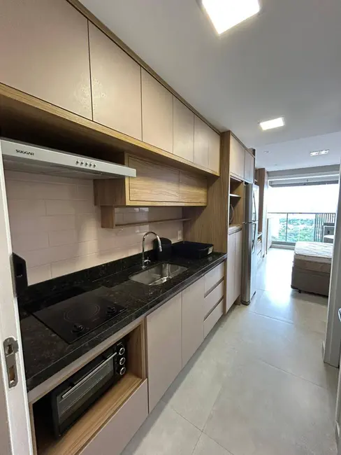 Foto 9 de Apartamento com 1 quarto para alugar, 25m2 em Santo Amaro, São Paulo - SP