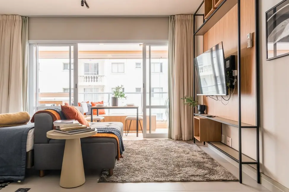 Foto 3 de Apartamento com 1 quarto para alugar, 47m2 em Campo Belo, São Paulo - SP