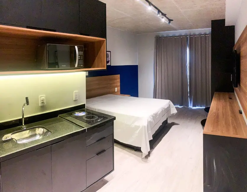 Foto 1 de Apartamento com 1 quarto para alugar, 30m2 em Moema, São Paulo - SP