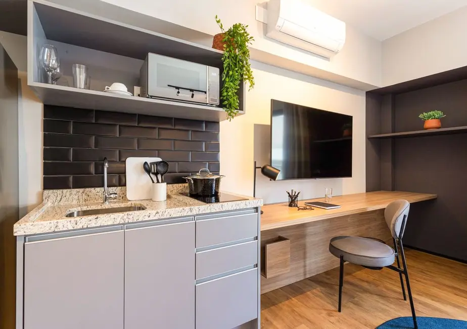 Foto 9 de Apartamento com 1 quarto para alugar, 29m2 em Vila Congonhas, São Paulo - SP