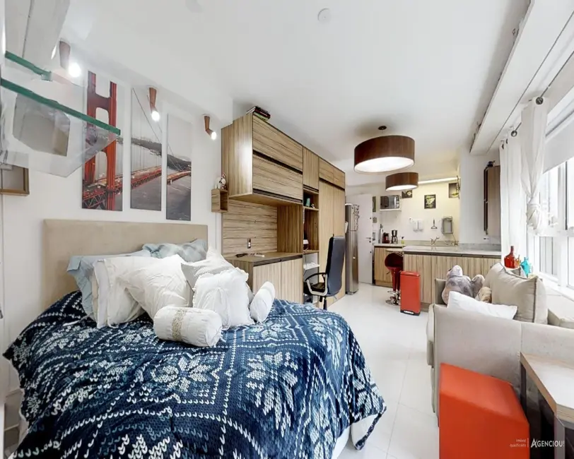 Foto 1 de Apartamento com 1 quarto à venda, 40m2 em Brooklin Paulista, São Paulo - SP
