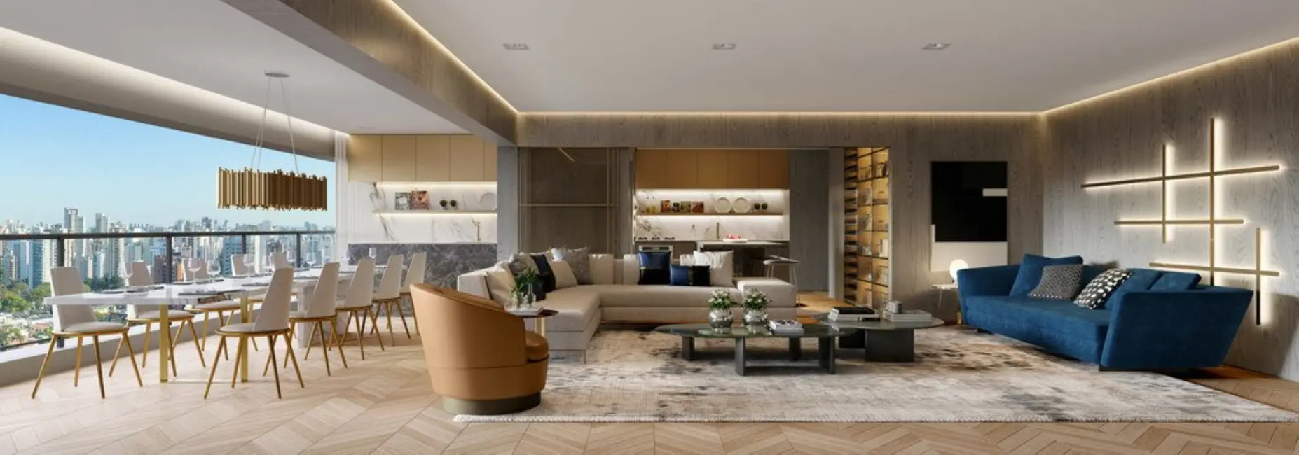 Apartamento com 4 quartos à venda, 159m2 em Vila Clementino, São Paulo - SP - imagem 5 Foto 5 de Apartamento com 4 quartos à venda, 159m2 em Vila Clementino, São Paulo - SP