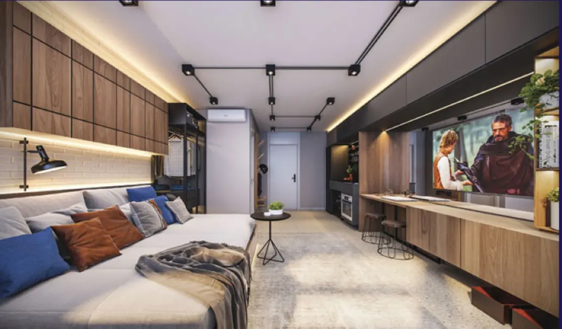 Apartamento com 1 quarto à venda, 31m2 em Vila Clementino, São Paulo - SP - imagem 3 Foto 3 de Apartamento com 1 quarto à venda, 31m2 em Vila Clementino, São Paulo - SP