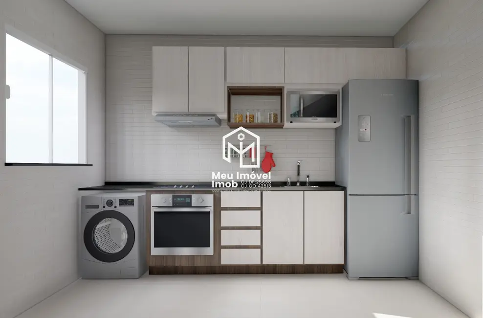 Foto 5 de Apartamento com 2 quartos à venda, 62m2 em Mansões Recreio Mossoró, Cidade Ocidental - GO