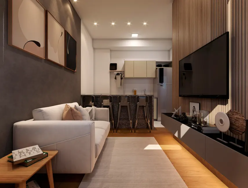 Foto 2 de Apartamento com 2 quartos à venda, 40m2 em Samambaia Sul (Samambaia), Brasilia - DF