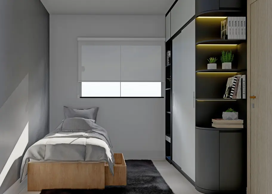 Foto 6 de Apartamento com 2 quartos à venda, 42m2 em Mansões Recreio Mossoró, Cidade Ocidental - GO