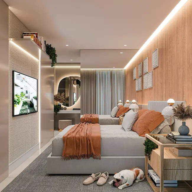 Apartamento com 3 quartos à venda, 96m2 em Norte (Águas Claras), Brasilia - DF - imagem 3 Foto 3 de Apartamento com 3 quartos à venda, 96m2 em Norte (Águas Claras), Brasilia - DF