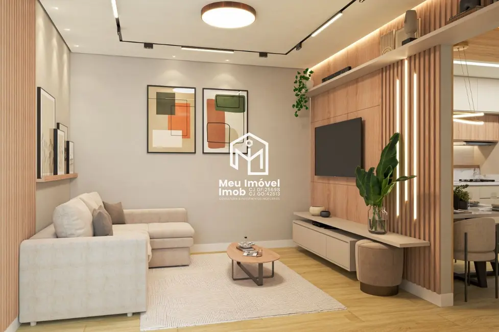 Foto 1 de Apartamento com 2 quartos à venda, 71m2 em Cidade Jardins, Valparaiso De Goias - GO