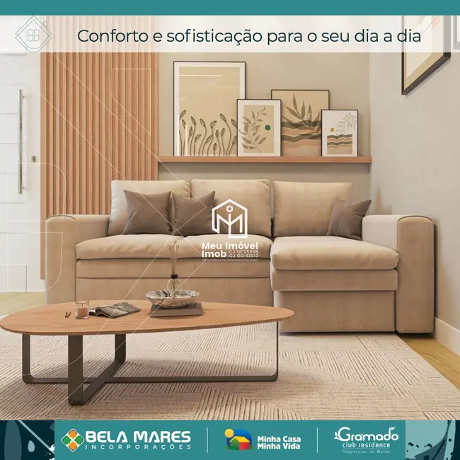Apartamento com 2 quartos à venda, 46m2 em Cidade Jardins, Valparaiso De Goias - GO - imagem 6 Foto 6 de Apartamento com 2 quartos à venda, 46m2 em Cidade Jardins, Valparaiso De Goias - GO