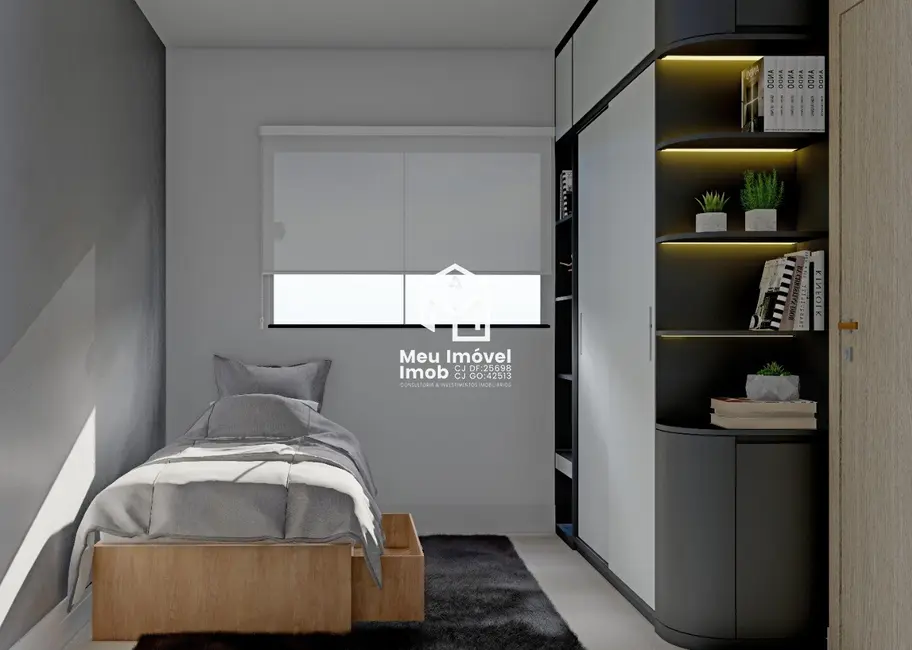 Foto 4 de Apartamento com 2 quartos à venda, 42m2 em Mansões Recreio Mossoró, Cidade Ocidental - GO