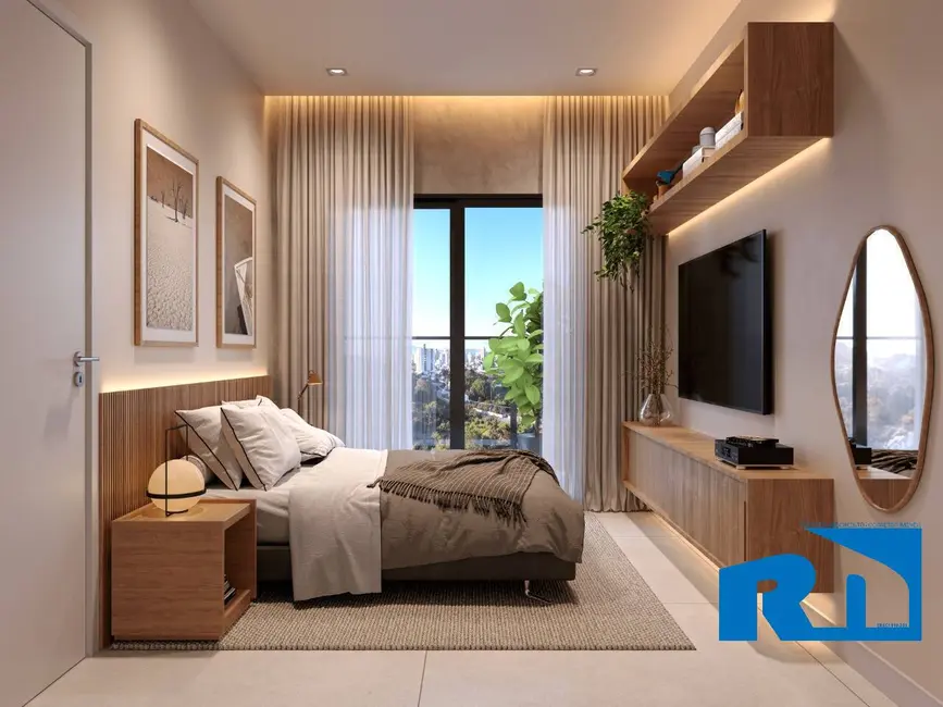 Foto 5 de Apartamento com 1 quarto à venda, 50m2 em Sumaré, Caraguatatuba - SP