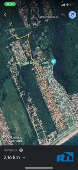 Foto 6 de Terreno / Lote à venda, 360m2 em Massaguaçu, Caraguatatuba - SP