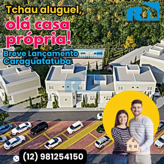 Foto 1 de Casa com 2 quartos à venda, 69m2 em Jardim Primavera, Caraguatatuba - SP