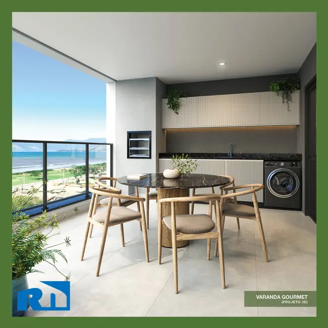 Foto 3 de Apartamento com 2 quartos à venda, 85m2 em Parque Balneário Poiares, Caraguatatuba - SP