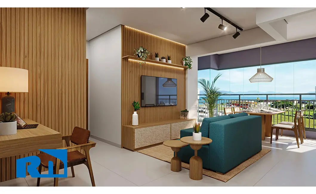 Foto 3 de Apartamento com 1 quarto à venda, 42m2 em Massaguaçu, Caraguatatuba - SP