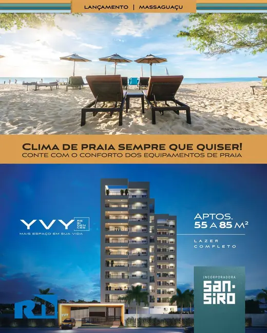 Foto 6 de Apartamento com 1 quarto à venda, 42m2 em Massaguaçu, Caraguatatuba - SP