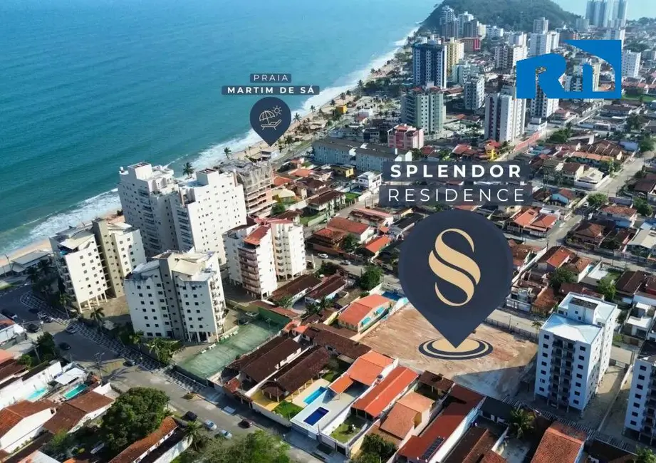 Foto 2 de Apartamento com 2 quartos à venda, 46m2 em Martim de Sá, Caraguatatuba - SP