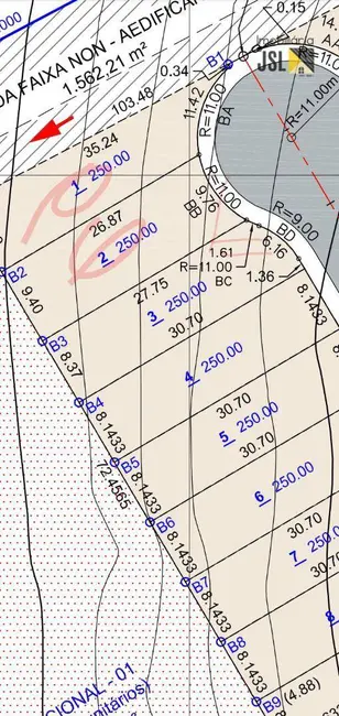 Foto 3 de Terreno / Lote à venda, 250m2 em Cacapava - SP