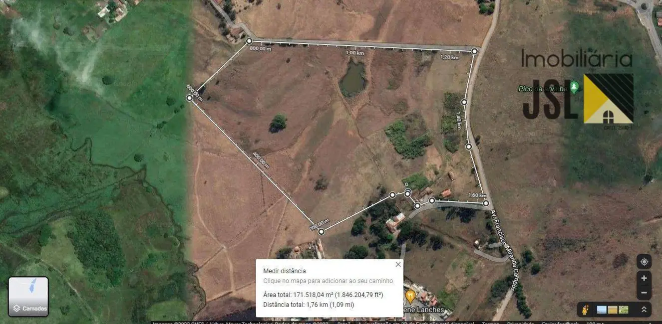 Foto 7 de Sala Comercial à venda, 171518m2 em Condomínio Bom Jesus, Cacapava - SP