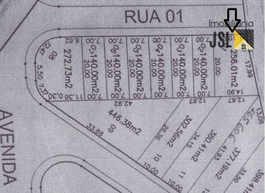 Foto 2 de Terreno / Lote à venda, 256m2 em Sao Jose Dos Campos - SP