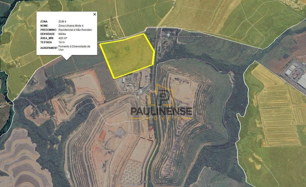 Foto 1 de Sala Comercial à venda, 193600m2 em Parque da Represa, Paulinia - SP