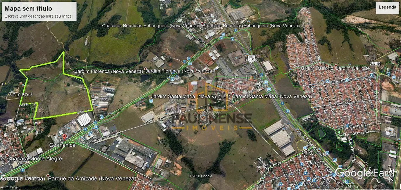 Foto 2 de Sala Comercial à venda, 261000m2 em Chácara Monte Alegre, Sumare - SP