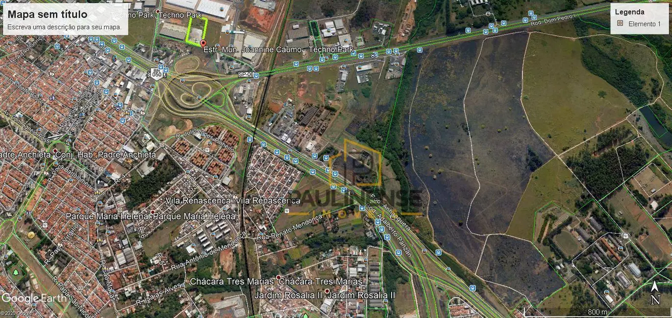 Sala Comercial à venda e para alugar, 20000m2 em Techno Park, Campinas - SP - imagem 2 Foto 2 de Sala Comercial à venda e para alugar, 20000m2 em Techno Park, Campinas - SP