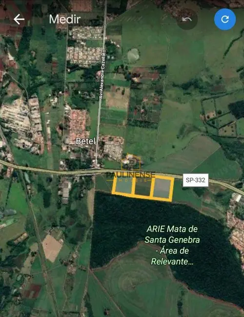 Foto 3 de Sala Comercial à venda, 298675m2 em Betel, Paulinia - SP