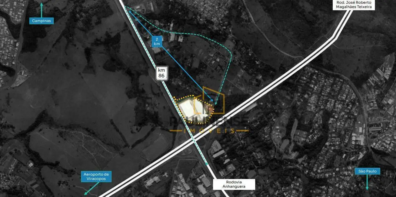 Foto 4 de Armazém / Galpão para alugar, 24862m2 em Chácaras São Martinho, Campinas - SP