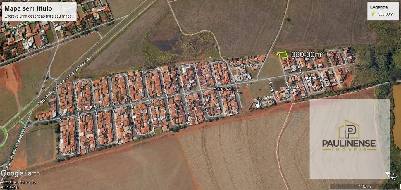 Terreno / Lote à venda, 361m2 em Nova Veneza, Paulinia - SP - imagem 6 Foto 6 de Terreno / Lote à venda, 361m2 em Nova Veneza, Paulinia - SP