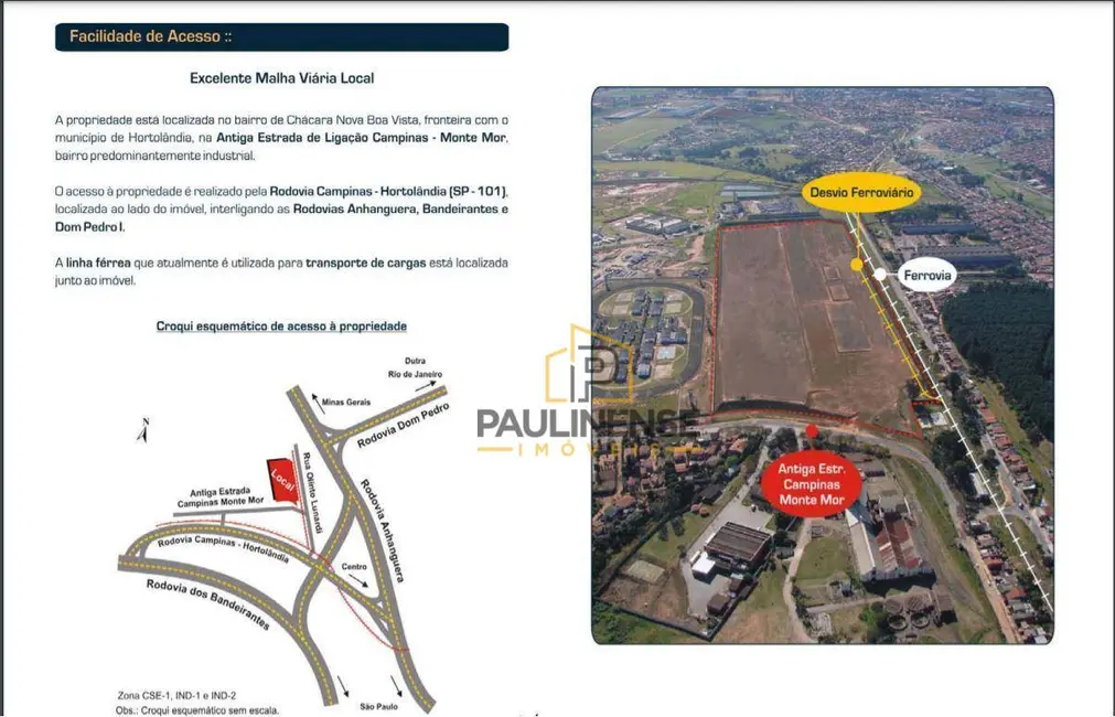 Sala Comercial à venda, 199641m2 em Chácara Nova Boa Vista, Campinas - SP - imagem 3 Foto 3 de Sala Comercial à venda, 199641m2 em Chácara Nova Boa Vista, Campinas - SP