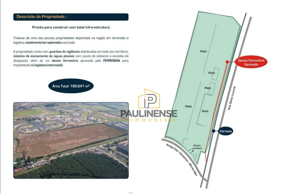 Sala Comercial à venda, 199641m2 em Chácara Nova Boa Vista, Campinas - SP - imagem 4 Foto 4 de Sala Comercial à venda, 199641m2 em Chácara Nova Boa Vista, Campinas - SP