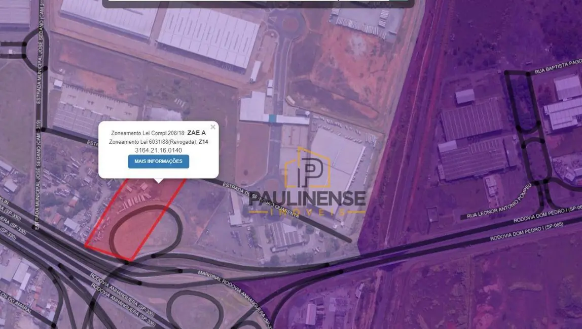 Foto 5 de Sala Comercial à venda, 26640m2 em Techno Park, Campinas - SP