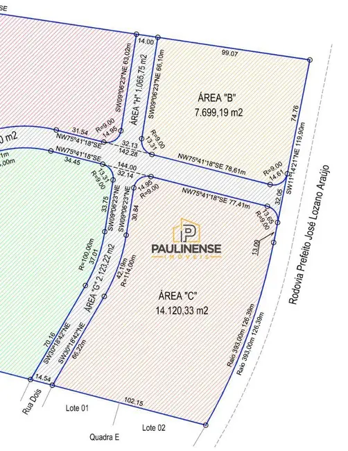 Foto 4 de Sala Comercial à venda, 7699m2 em Jardim Ypê, Paulinia - SP