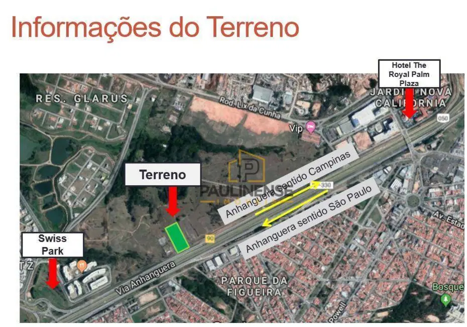 Sala Comercial à venda, 10000m2 em Swiss Park, Campinas - SP - imagem 1 Foto 1 de Sala Comercial à venda, 10000m2 em Swiss Park, Campinas - SP